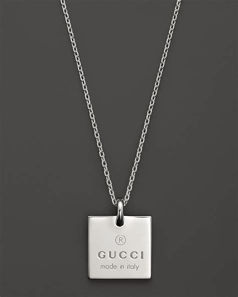 gucci necklce|gucci trademark necklace.